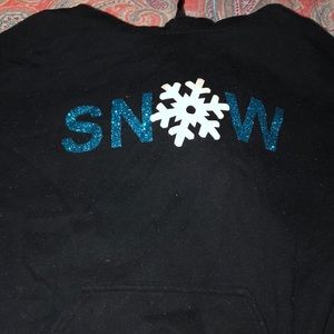 custom let it snow hoodie